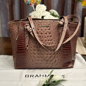 Brahmin large leather bag